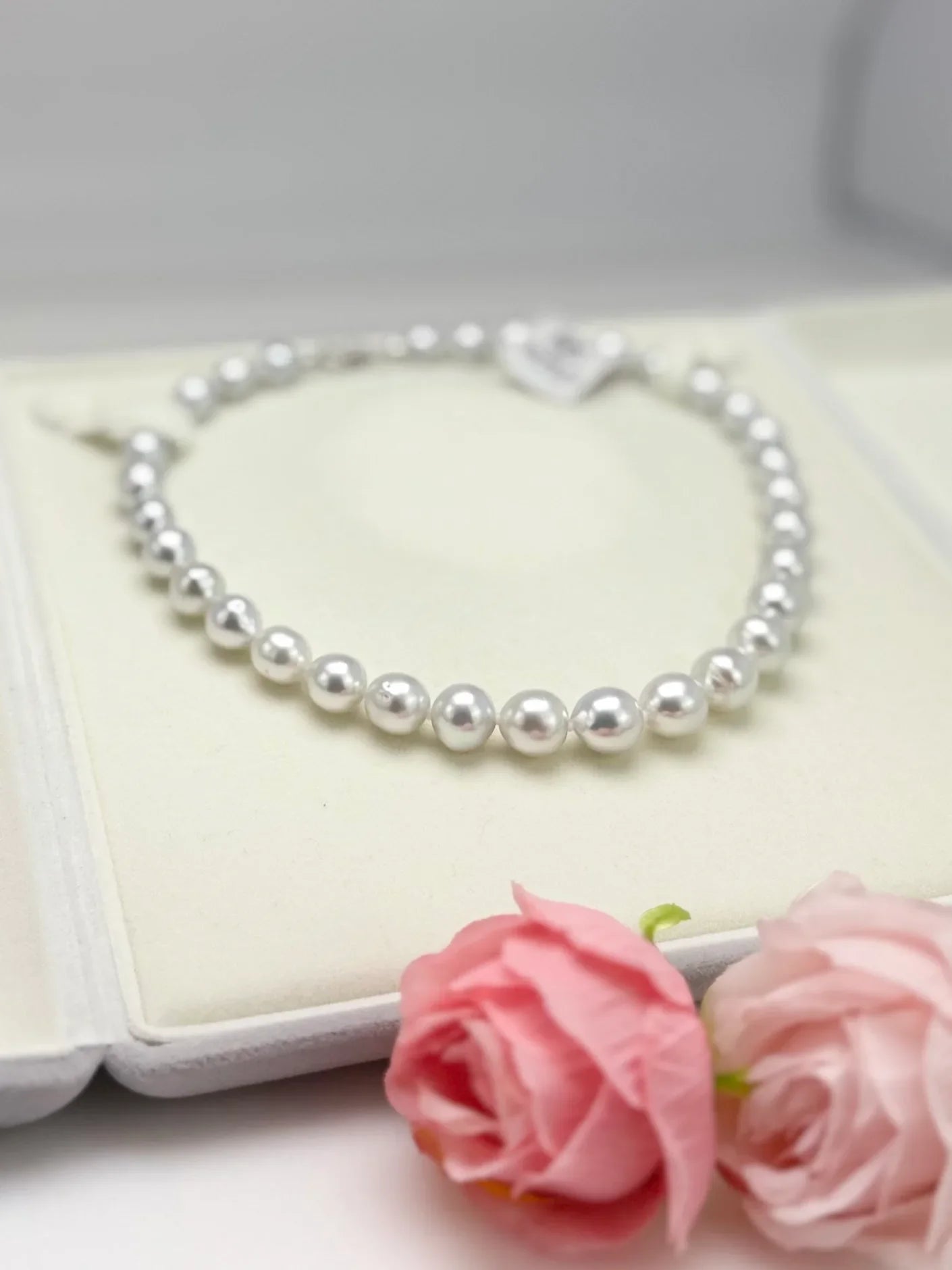 Top Grading South Sea Blue Blood Pearl (8-11mm) Necklace with GUID certificate - Nexus8gg Jewellery