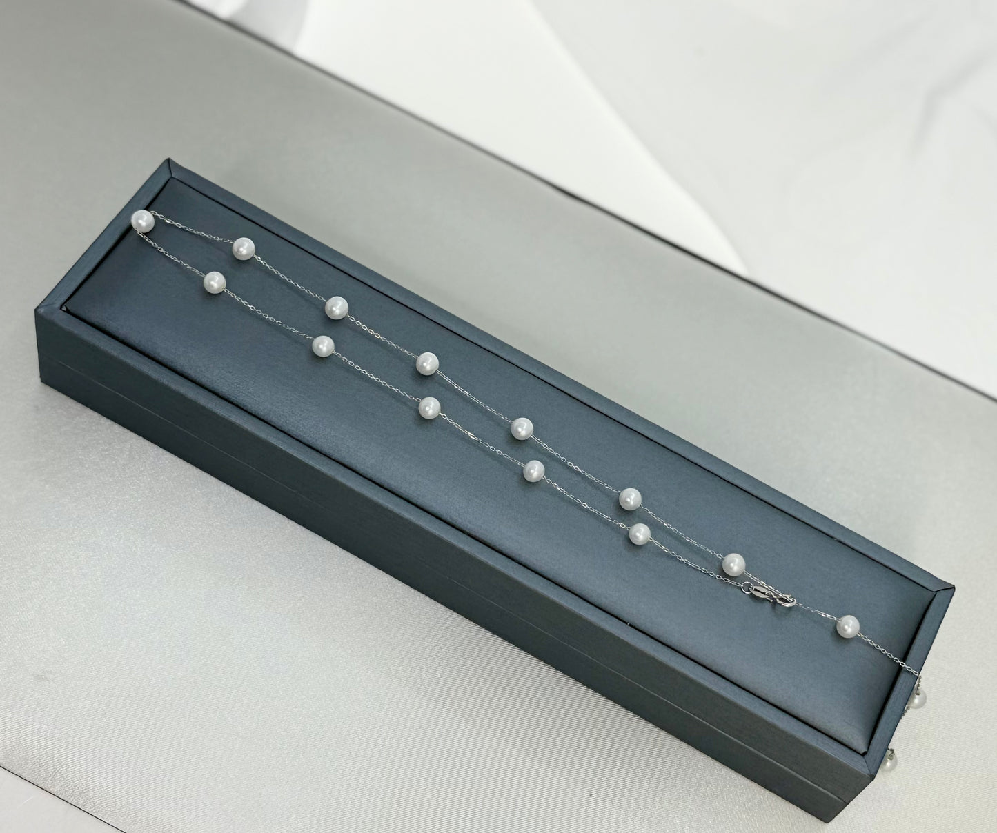 Designer Freshwater Pearls (5-6mm) Gypsophila Necklace | Perfect Pearl Jewellery for Every Occasion