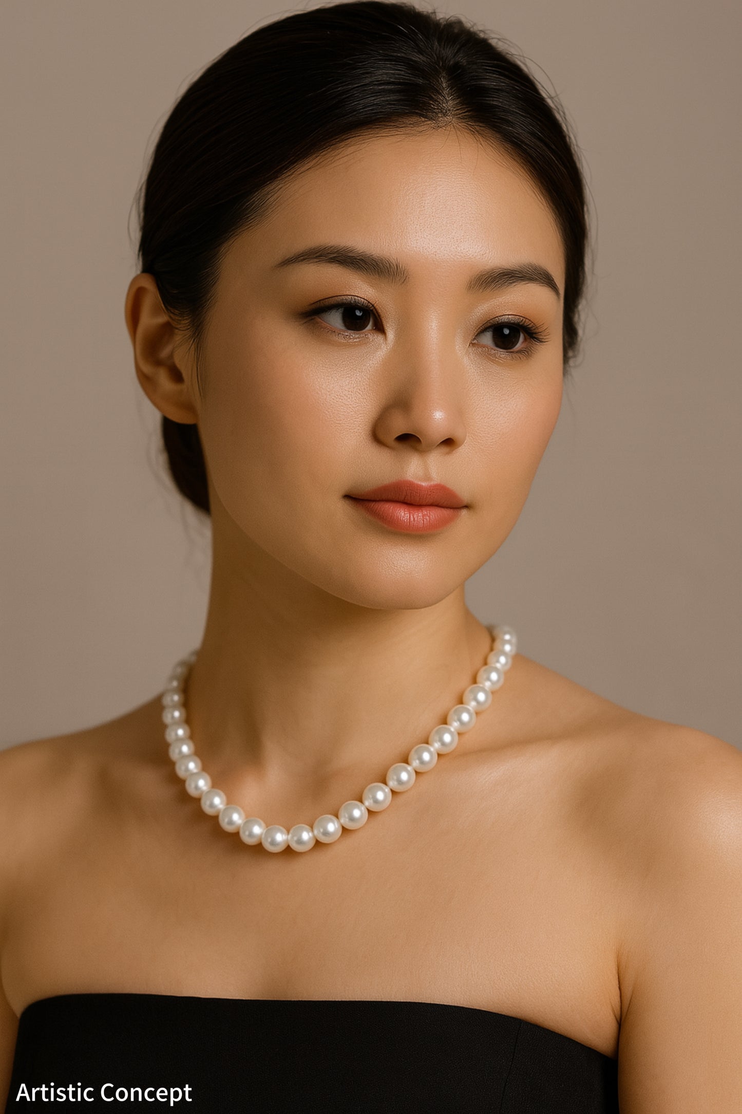 Elegant Freshwater Pearl (8-9mm) Necklace
