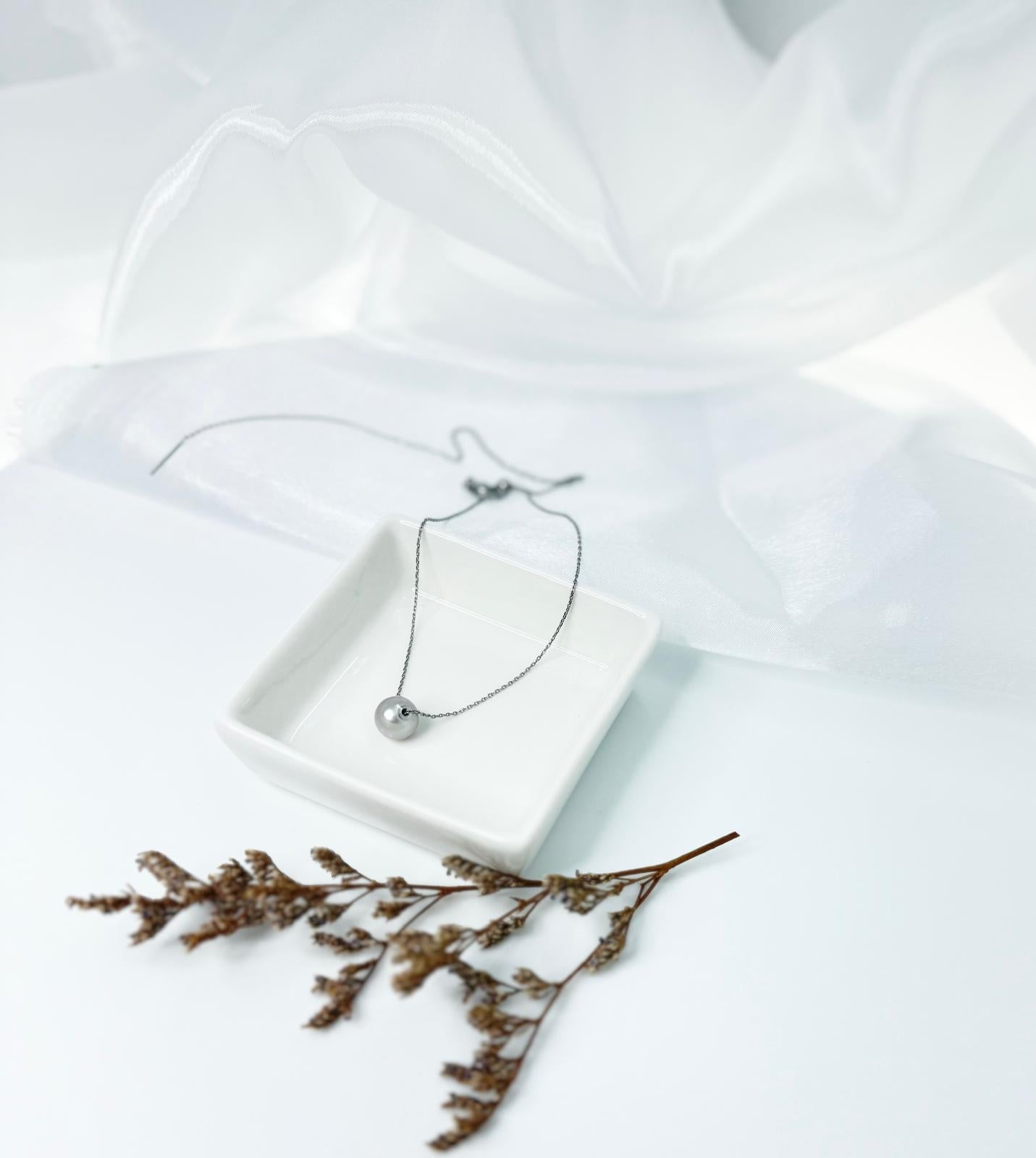 Elegant Freshwater Pearl (9.8mm) Pendant (LuLuTong) - Nexus8gg Jewellery