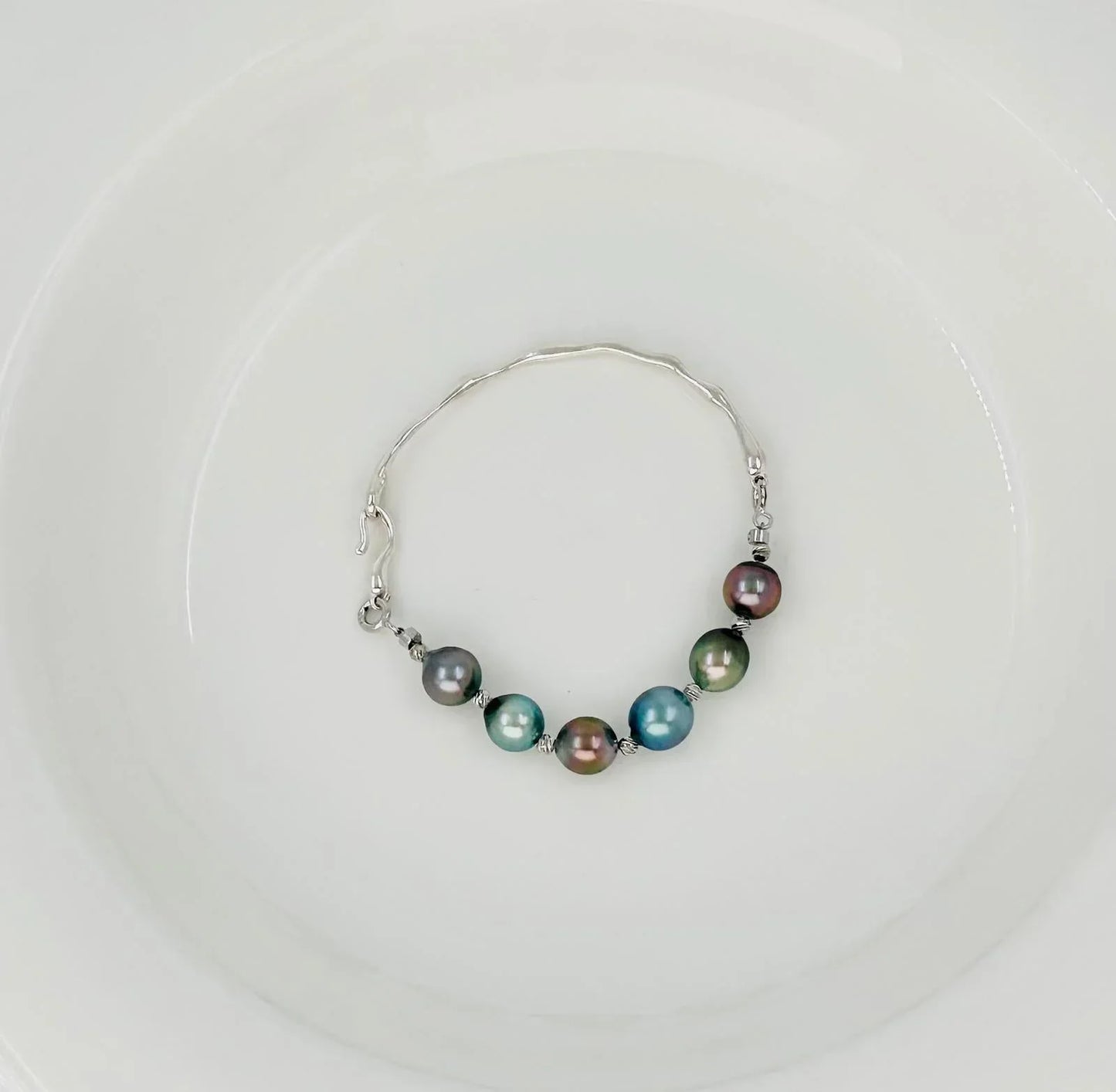 Rainbow Tahitian Pearl (9mm) Bracelet - Nexus8gg Jewellery