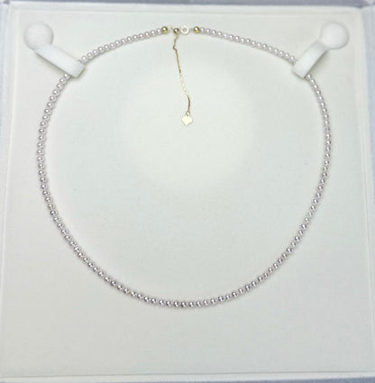 Elegant Japan Akoya Baby Pearls Necklace (3-3.5mm)