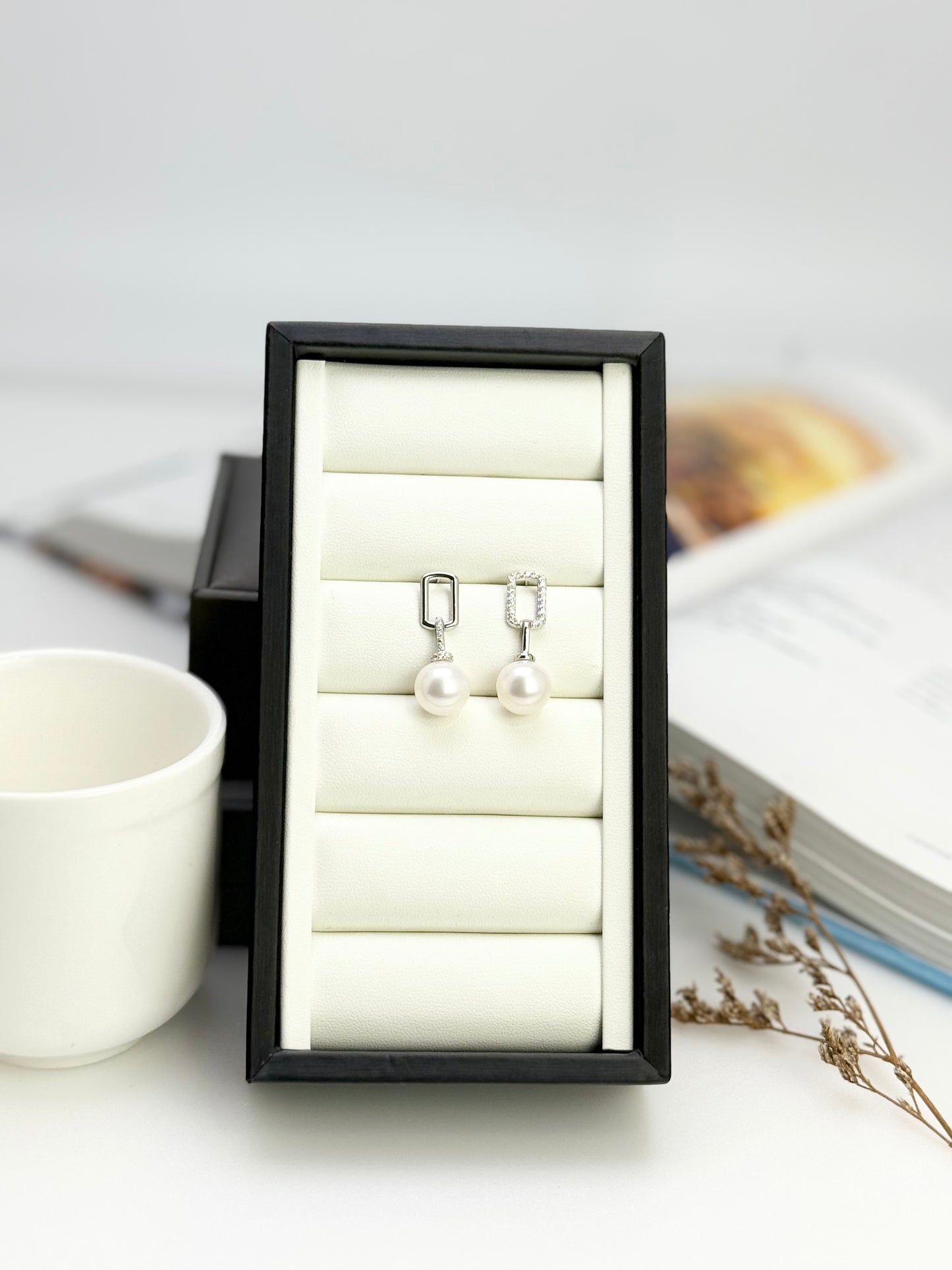 Luxe Elegance Freshwater Edison (11mm) Pearl Drop Earrings | Elegant Earrings