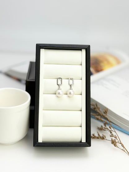 Luxe Elegance Freshwater Edison (11mm) Pearl Drop Earrings | Elegant Earrings