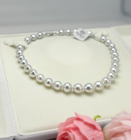 Top Grading South Sea Blue Blood Pearl (8-11mm) Necklace with GUID certificate - Nexus8gg Jewellery