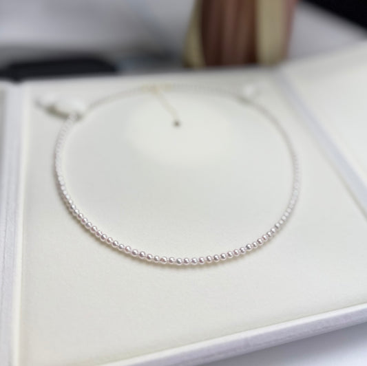 Elegant Japan Akoya Baby Pearls Necklace (3-3.5mm)