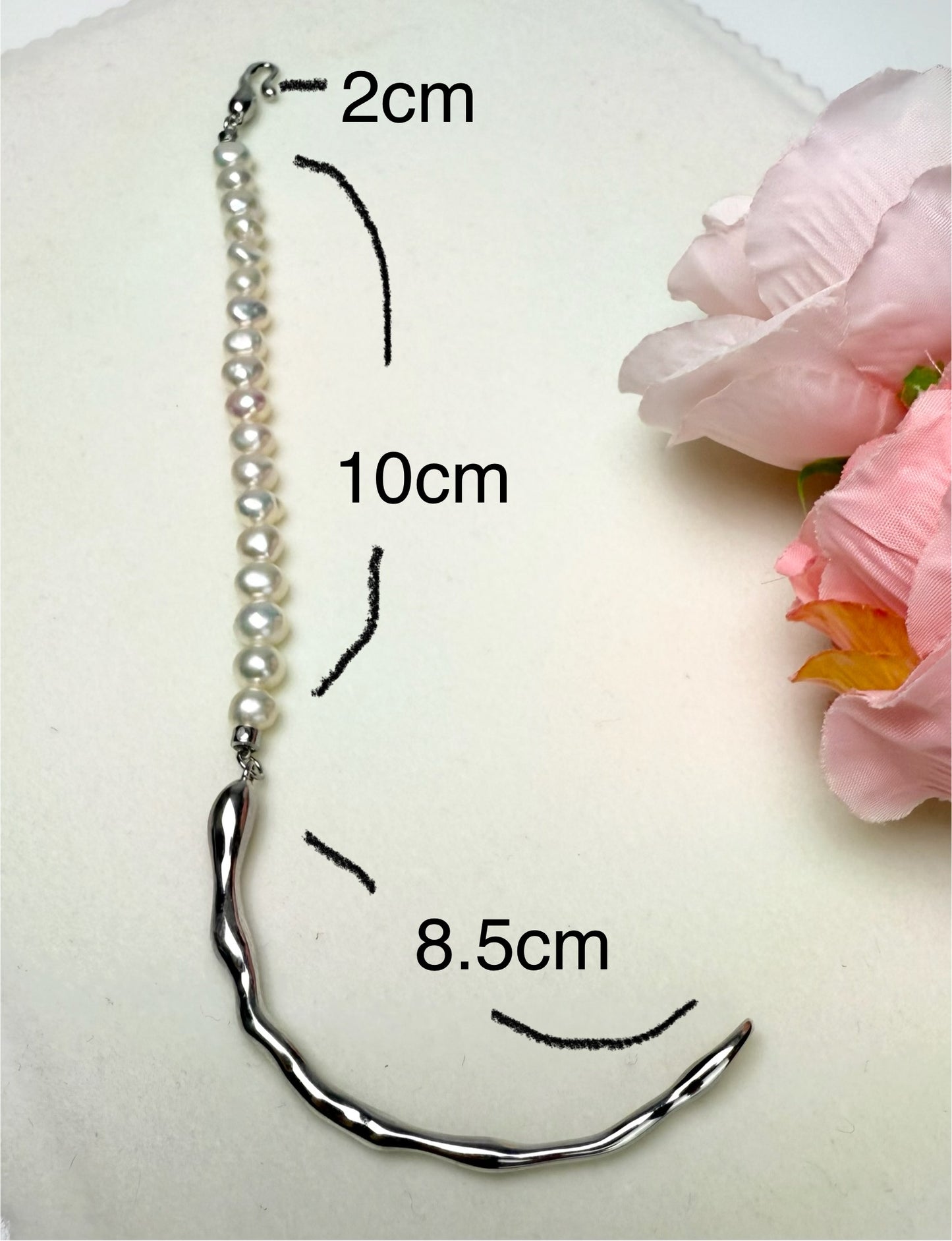 Freshwater Golden Keshi Pearl (6-6.5mm) Bracelet
