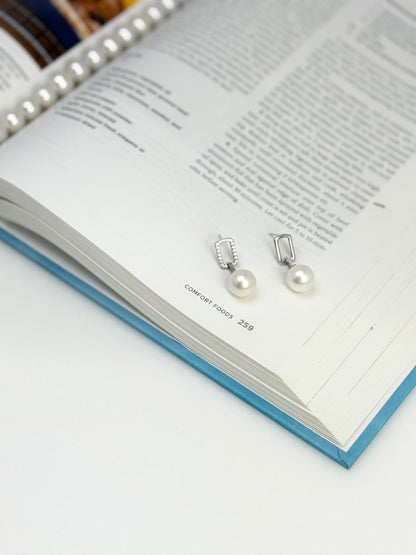 Luxe Elegance Freshwater Edison (11mm) Pearl Drop Earrings | Elegant Earrings