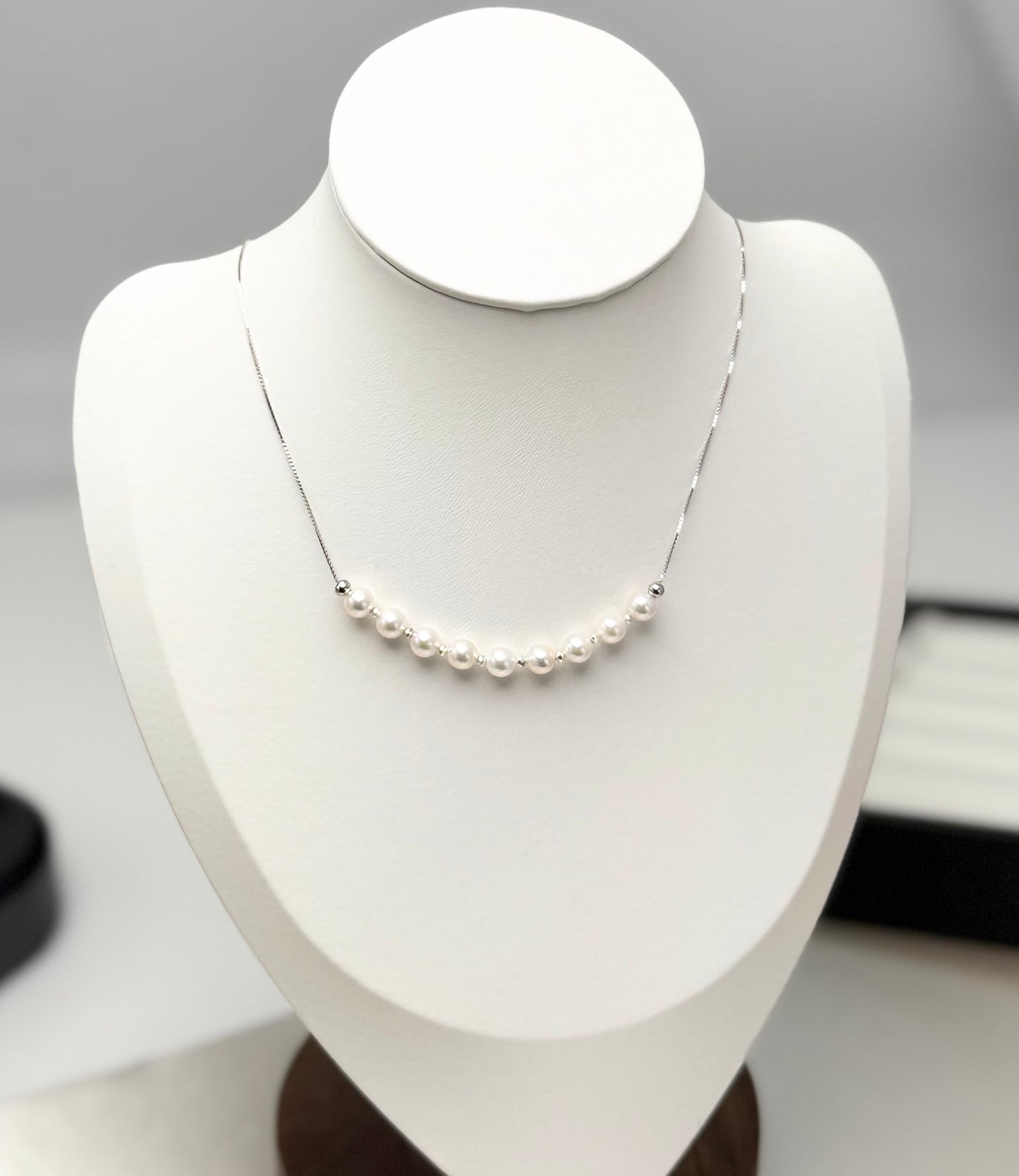 Elegant Akoya Pearl (4-5mm) Necklace | Beauty of Simplicity