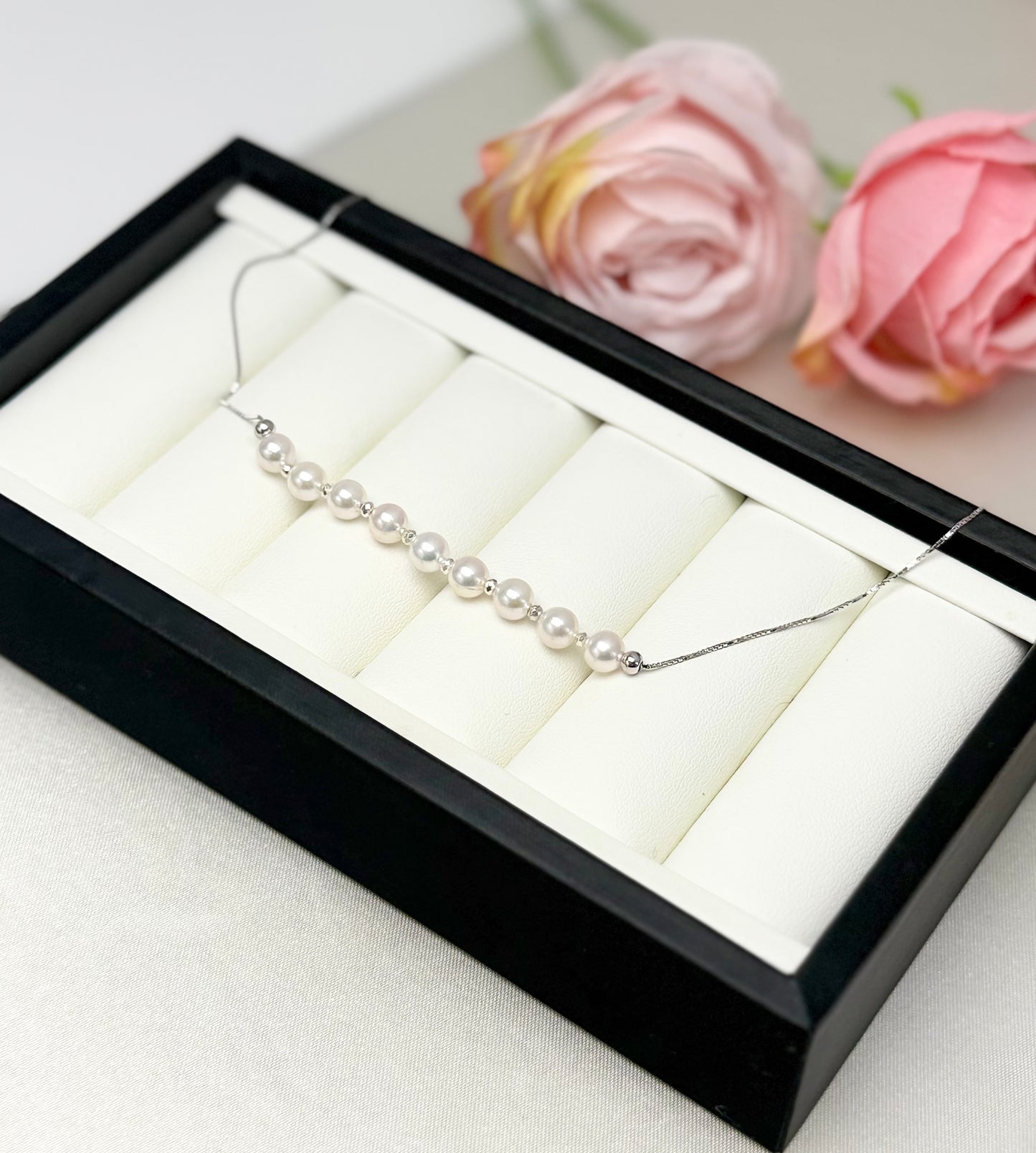 Elegant Akoya Pearl (4-5mm) Necklace | Beauty of Simplicity