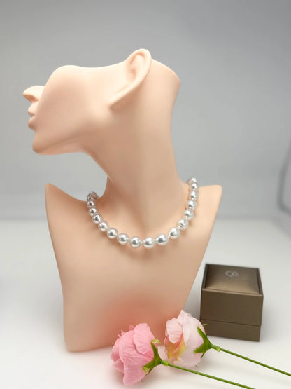 Top Grading South Sea Blue Blood Pearl (8-11mm) Necklace with GUID certificate - Nexus8gg Jewellery