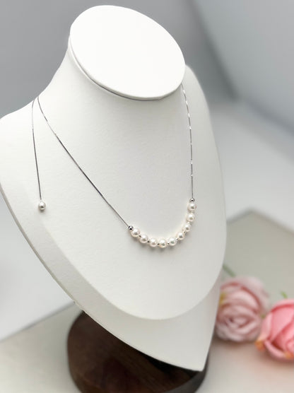 Elegant Akoya Pearl (4-5mm) Necklace | Beauty of Simplicity