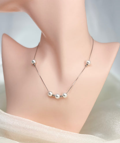 Designer Akoya Pearls (7.5-8mm) Necklace | Timeless Beauty with High Luster