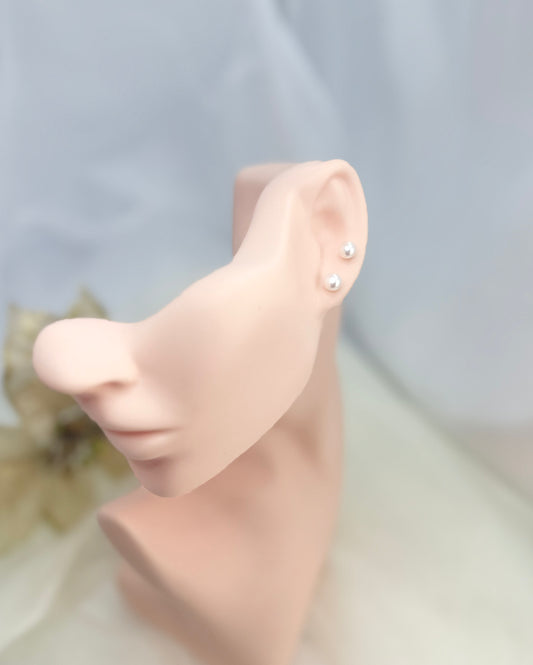 Classic Freshwater Pearl Stud (6.5-7.5mm) Earrings | Special Promotion for freshwater pearl lovers
