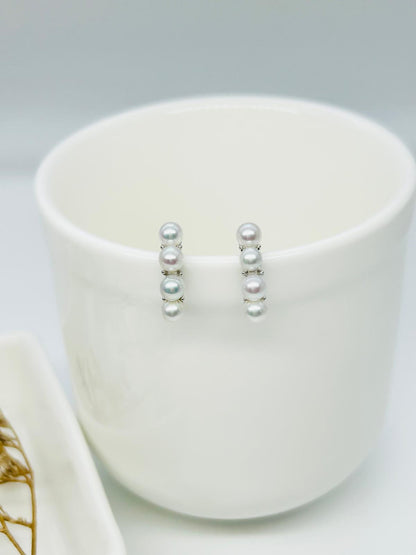 [Promo] Classic Freshwater Pearls (3.5-4mm) Earring - Nexus8gg Jewellery