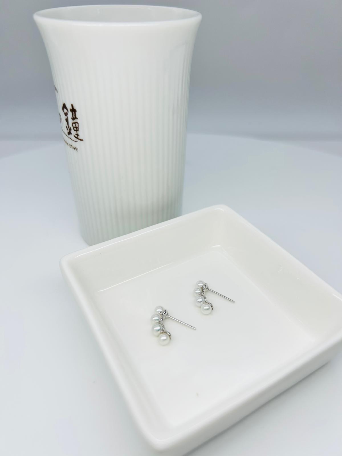 [Promo] Classic Freshwater Pearls (3.5-4mm) Earring - Nexus8gg Jewellery
