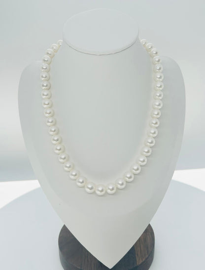 Elegant Freshwater Pearl (8-9mm) Necklace - Nexus8gg Jewellery