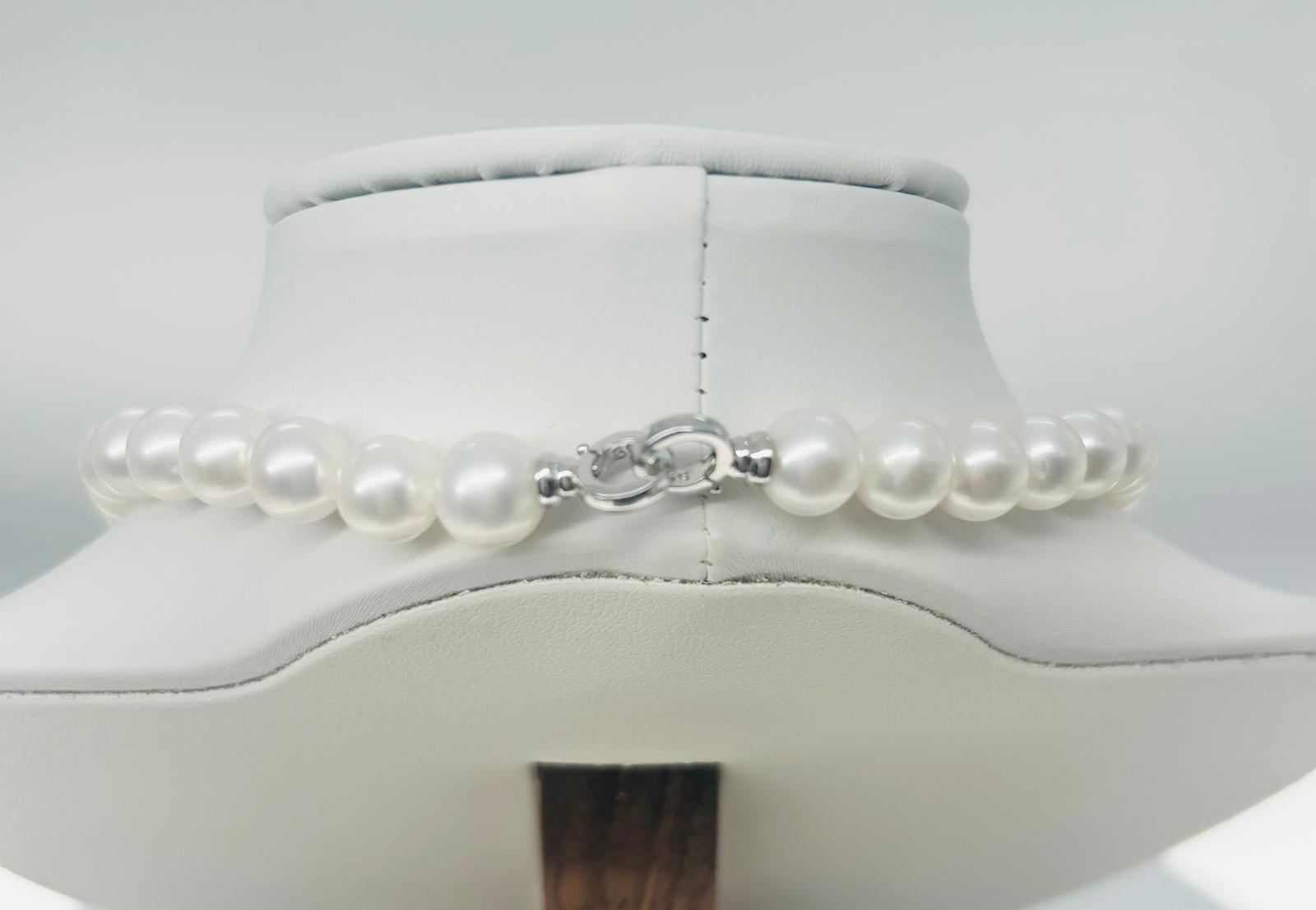 Elegant Freshwater Pearl (8-9mm) Necklace - Nexus8gg Jewellery
