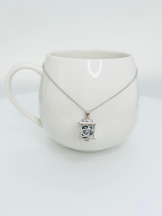 [Promo] Magic Cube Pendant with Hidden Pearl – Unique Jewellery Design | Singapore - Nexus8gg Jewellery