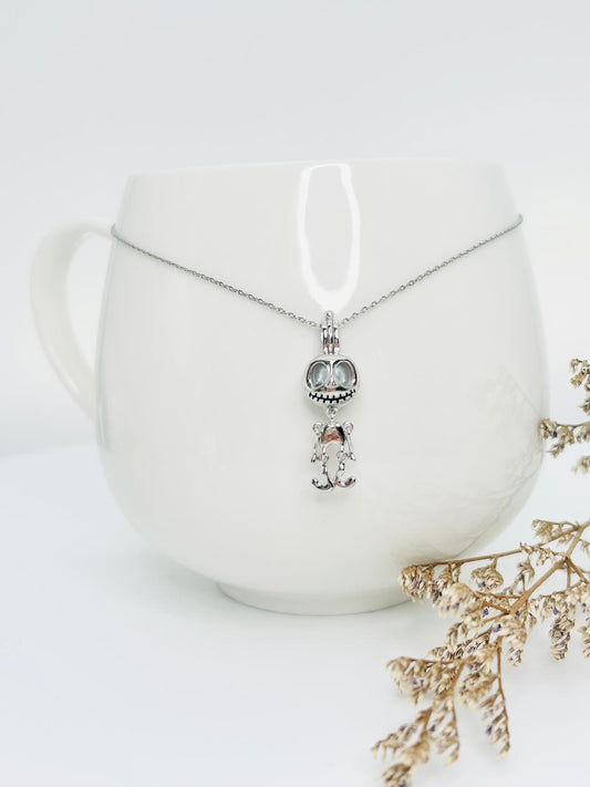 [Promo] Magic Skeleton Pendant with Hidden Pearl – Unique Jewellery Design | Singapore - Nexus8gg Jewellery