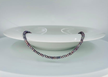 Petite Rainbow Freshwater Keshi Pearl Baby Necklace (3.5-4mm) - Nexus8gg Jewellery