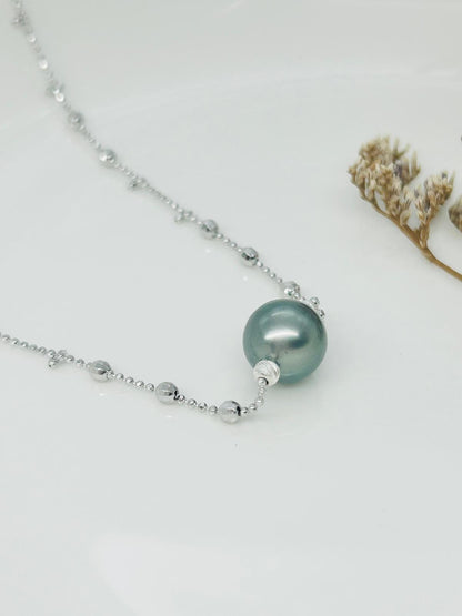 Elegant Tahitian Pearl (9.5-10mm) Necklace - Nexus8gg Jewellery