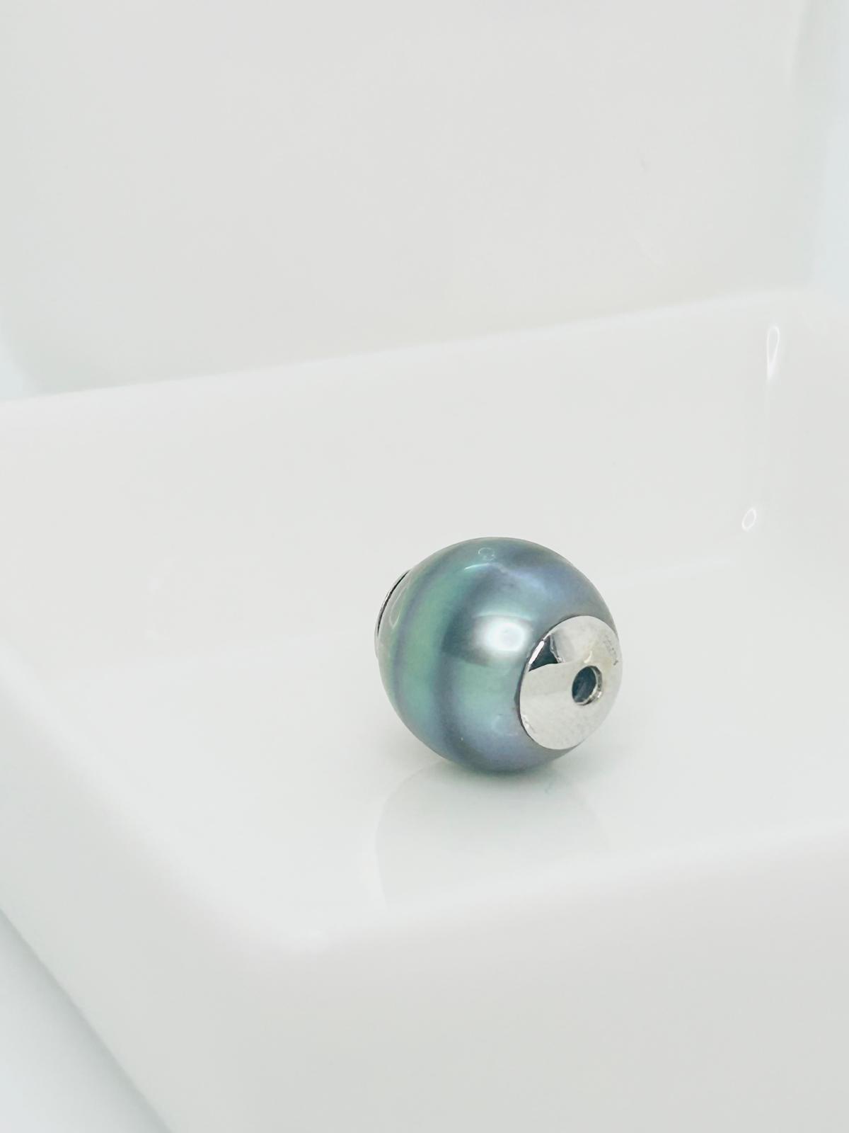 Unique Rainbow Tahitian Pearl (13.5-14mm) Pendant (Lulutong) - Nexus8gg Jewellery