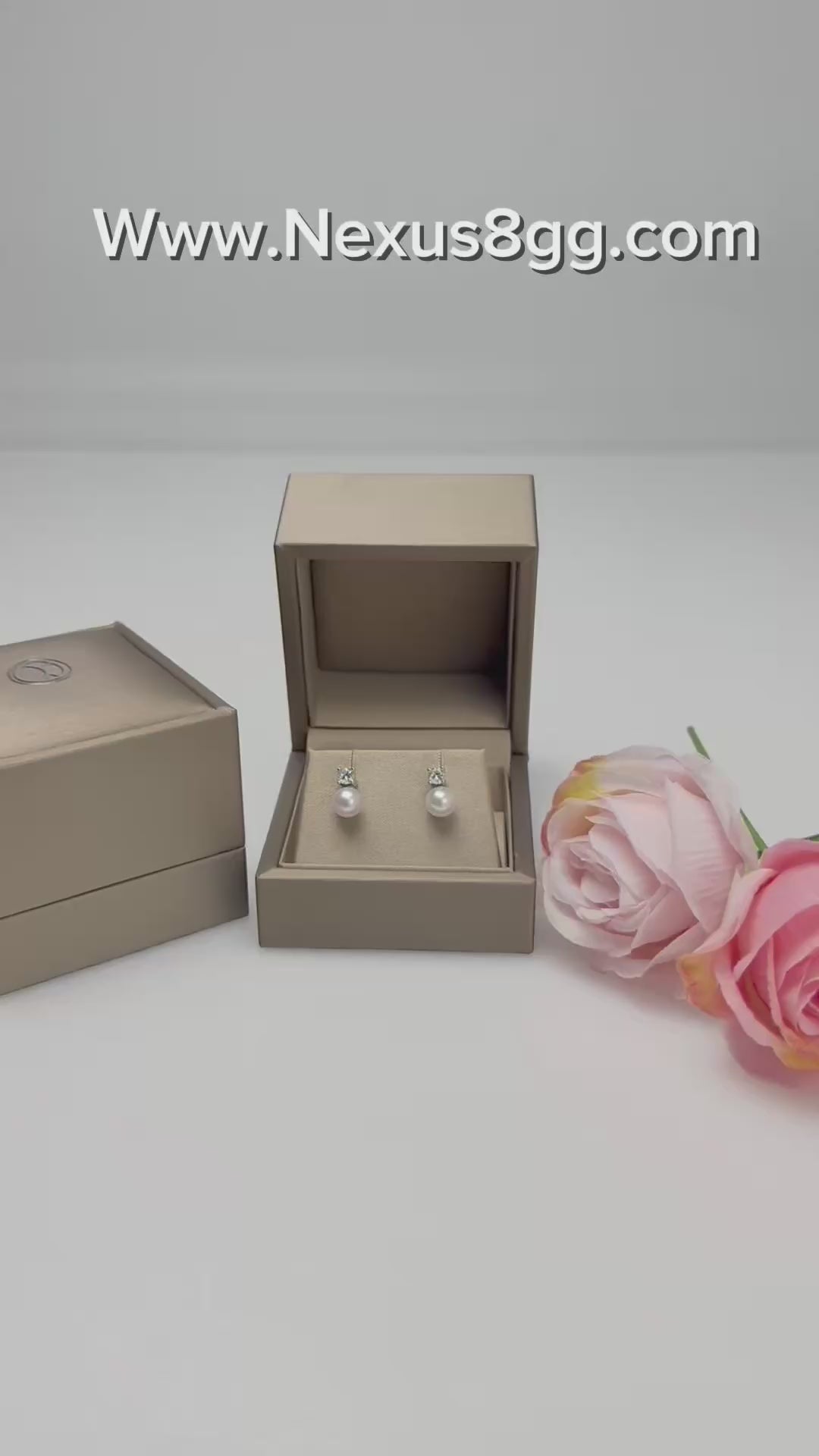 Elegant 2-way Design Akoya Pearl (6.5-7mm) Stud Earrings | Timeless.