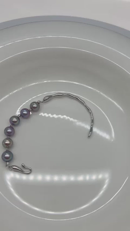 Rainbow Freshwater Pearl (9mm) Bracelet